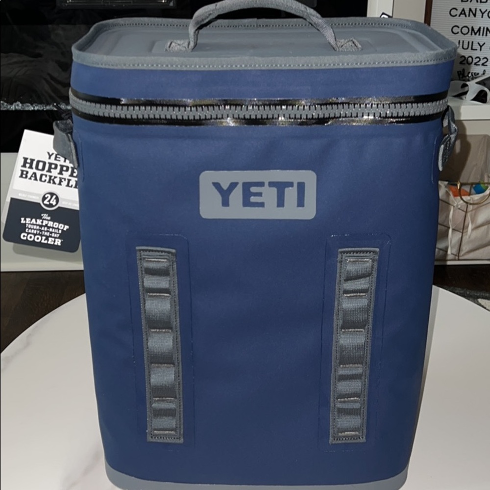 Navy Blue Yeti Backpack Cooler